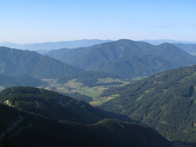 vom Skywalk Richtung Süden