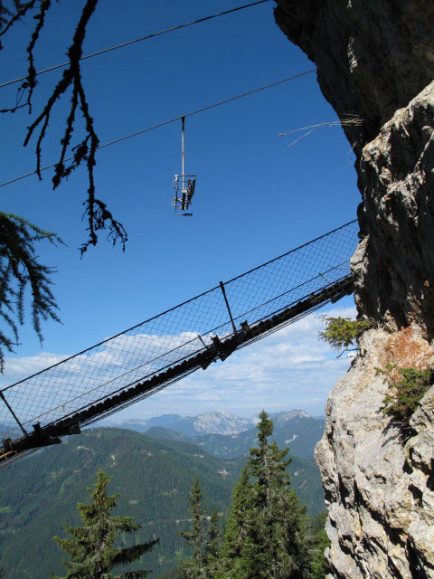 2er-Sessellift vom B&uuml;rgeralm-Klettersteig aus