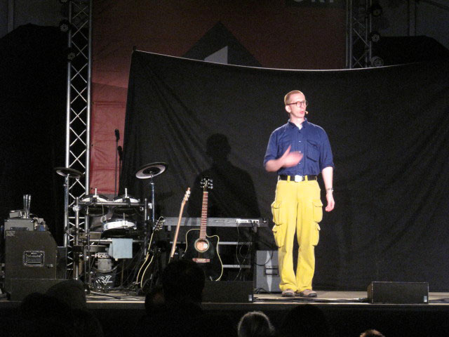 Gunkl &raquo;Ein paar Feststellungen&laquo; im &Ouml;1-Kulturzelt (26. Juni)