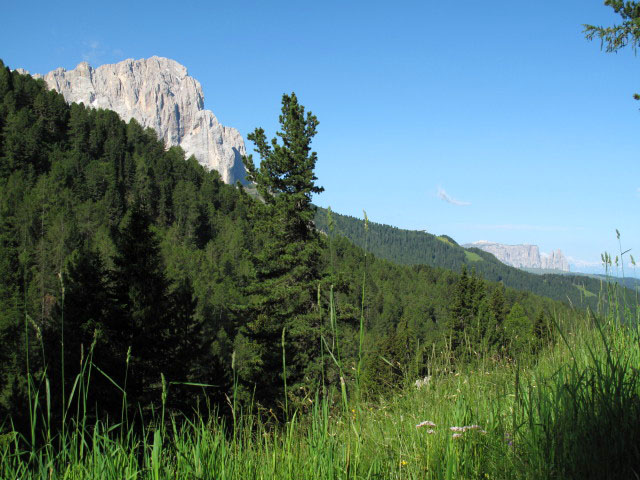 Langkofel von Danterc&euml;pies aus (4. Juli)