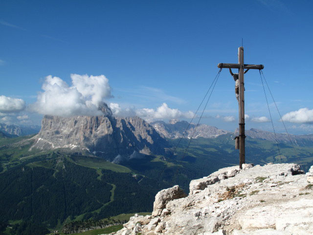 Vorgipfel des Col dala Pieres, 2.729 m (5. Juli)
