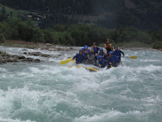 G&uuml;nther, Claudia, Doris, Daniela, Erwin, Tobias, Johannes, Christian, Edith und Christoph auf der Isel (12. Juli)