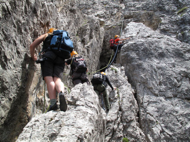 Jonna, Emil, Lea und Ada auf der Egerl&auml;nderkante (13. Juli)