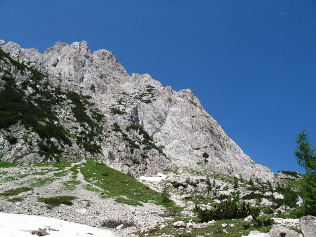 Trogkofel Nordostkante (14. Juli)