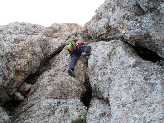 Nordostkante: Friedrich in der 7. Seill&auml;nge (14. Juli)