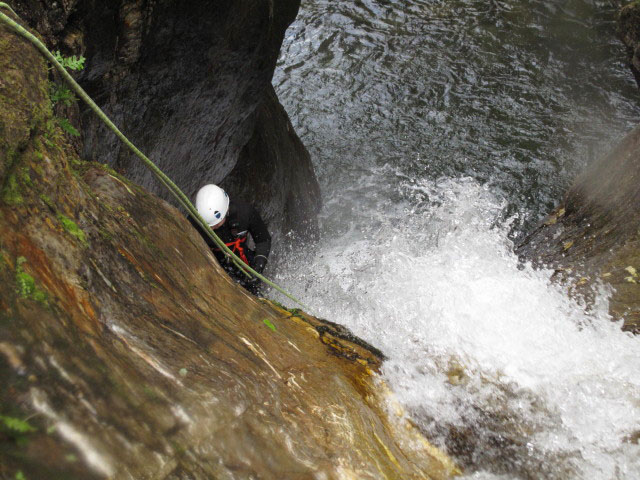Daniela in der W&ouml;llaschlucht (15. Juli)