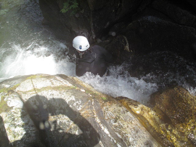 Daniela in der W&ouml;llaschlucht (15. Juli)