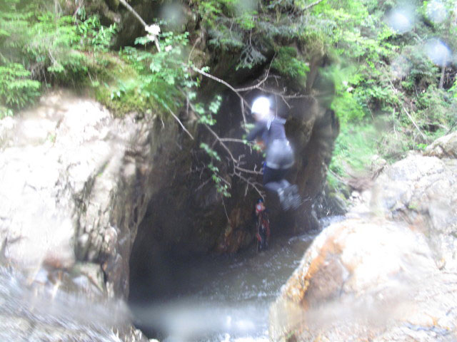 Daniela in der W&ouml;llaschlucht (15. Juli)