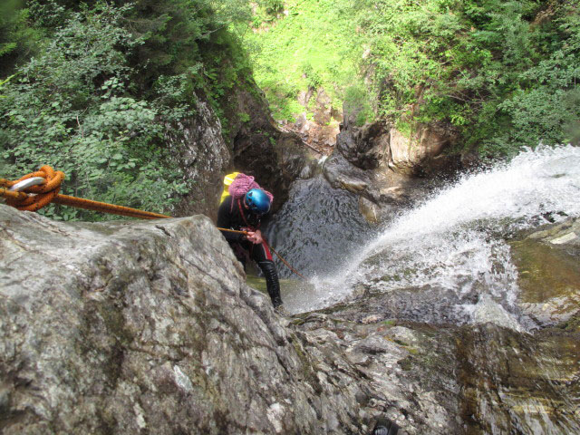 Helmut in der W&ouml;llaschlucht (15. Juli)
