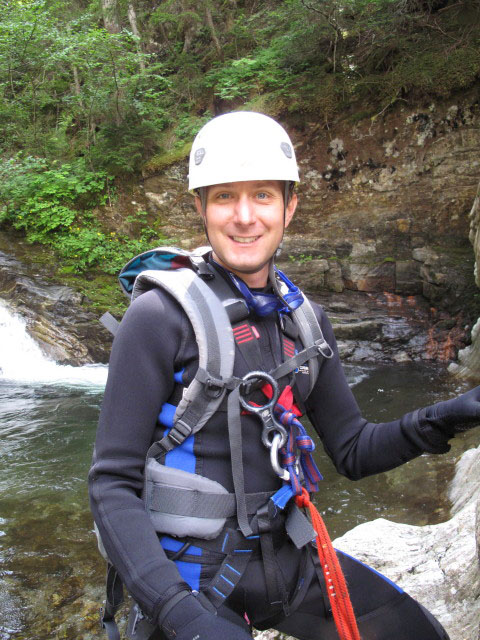 Ich in der W&ouml;llaschlucht (15. Juli)