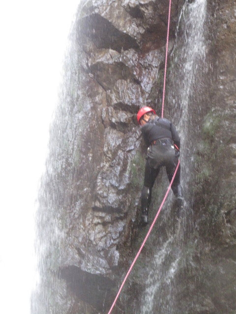 Doris in der W&ouml;llaschlucht (15. Juli)