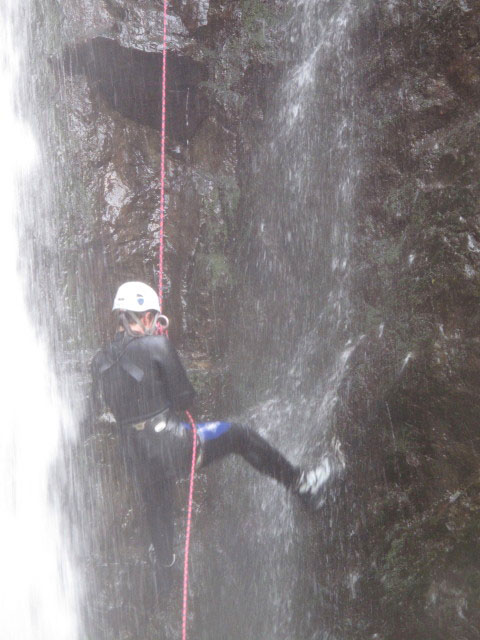 Daniela in der W&ouml;llaschlucht (15. Juli)