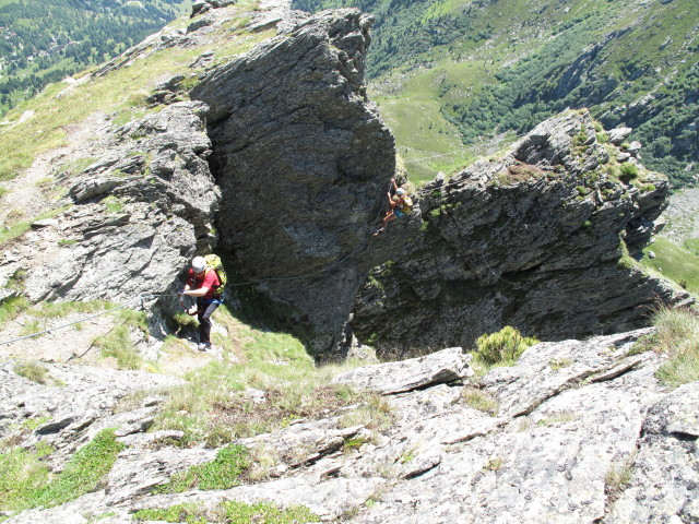 Falken-Klettersteig: Friedrich und Irmgard (17. Juli)