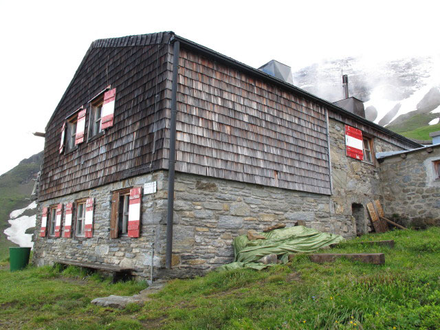 Schwarzenbergh&uuml;tte, 2.267 m (25. Juli)