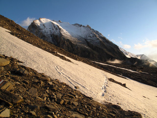 Weg 727 zwischen Schwarzenbergh&uuml;tte und Remsschartl (26. Juli)