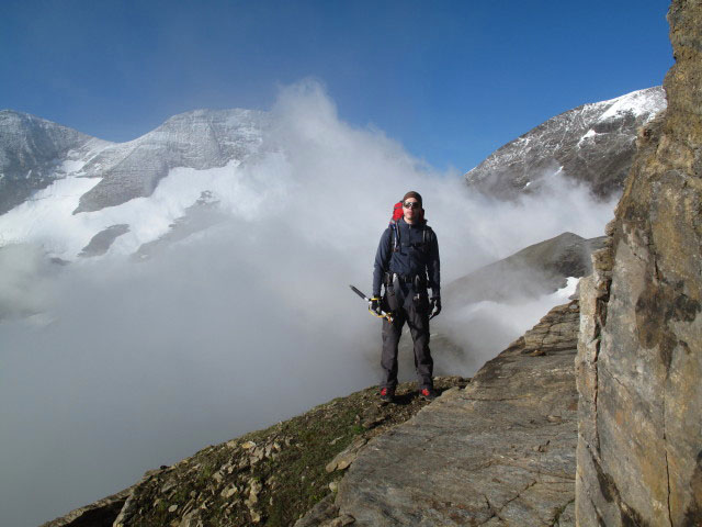 Norbert auf Weg 727 am Hohen Gang (26. Juli)