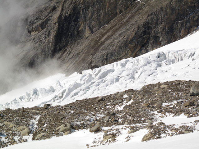 Fuscher Eiskar vom n&ouml;rdlichen Bockkarkees aus (26. Juli)