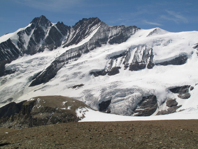 vom südlichen Bockkarkees Richtung Südwesten (26. Juli)