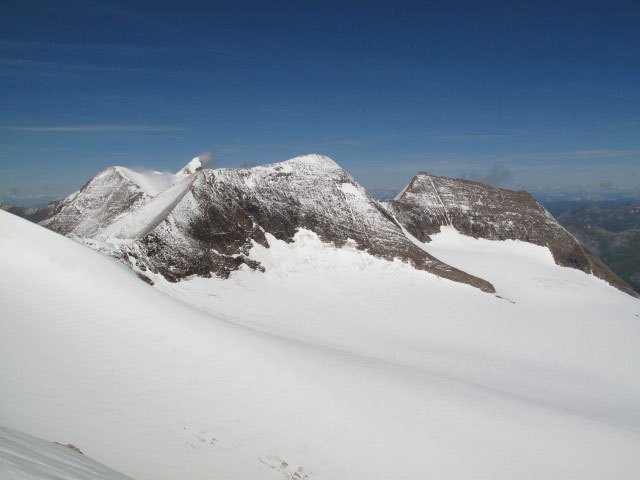 nördlicher Bockkarkees vom Eiswandbichl aus (26. Juli)