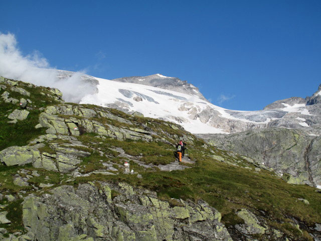 Weg 711 zwischen Kalser Tauern und Wei&szlig;see (2. Aug.)