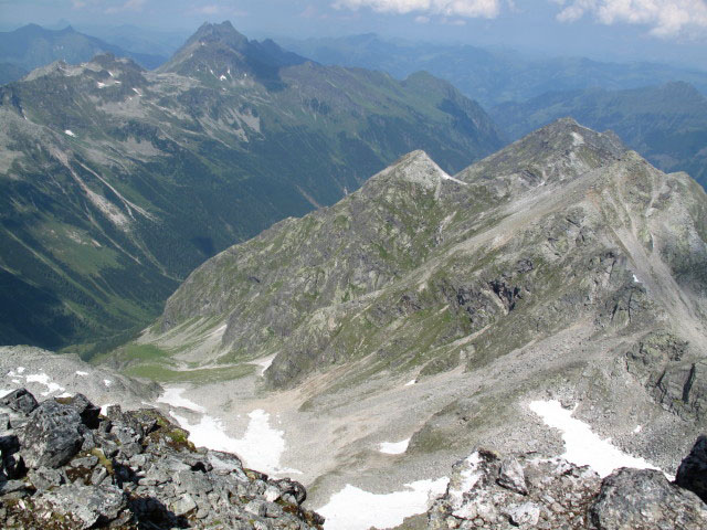 Kitzkar vom F&uuml;rlegg-Nordgipfel aus (2. Aug.)
