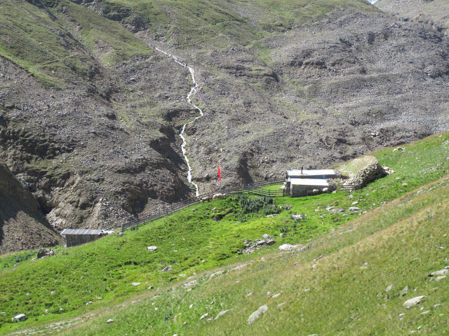 Rofenbergalm, 2.305 m (15. Aug.)