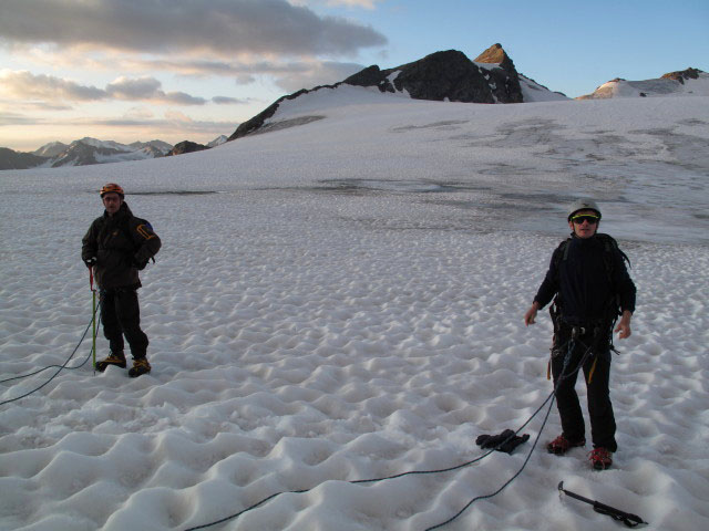 Erich und Reinhard am Kesselwandjoch (16. Aug.)