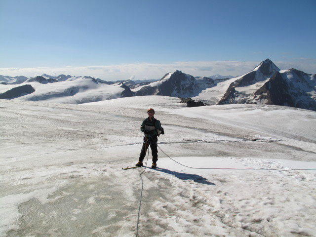 Erich am Gepatschferner (16. Aug.)