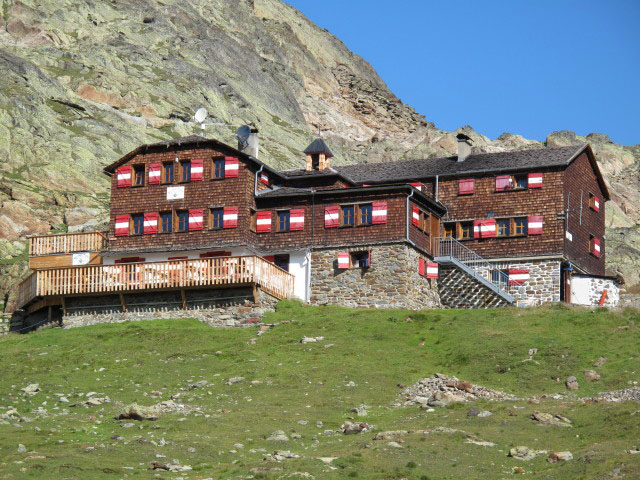 Vernagthütte, 2.755 m (17. Aug.)