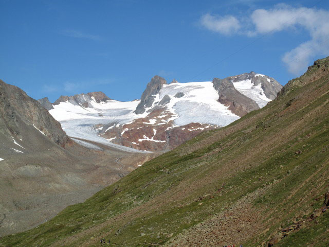 Vernagtferner vom Seufertweg aus (17. Aug.)