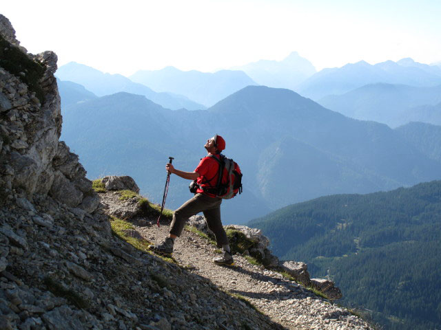 Axel auf Weg 801 zwischen Wiener Neust&auml;dter H&uuml;tte und Weg 821