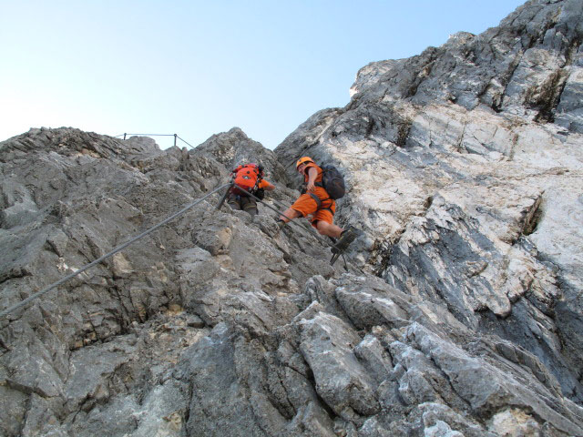 Mauerl&auml;ufer-Klettersteig: Erhard und Andreas