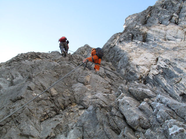 Mauerl&auml;ufer-Klettersteig: Erhard und Andreas