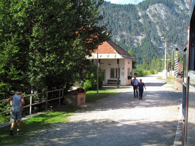 Haltestelle Gießenbach, 1.019 m