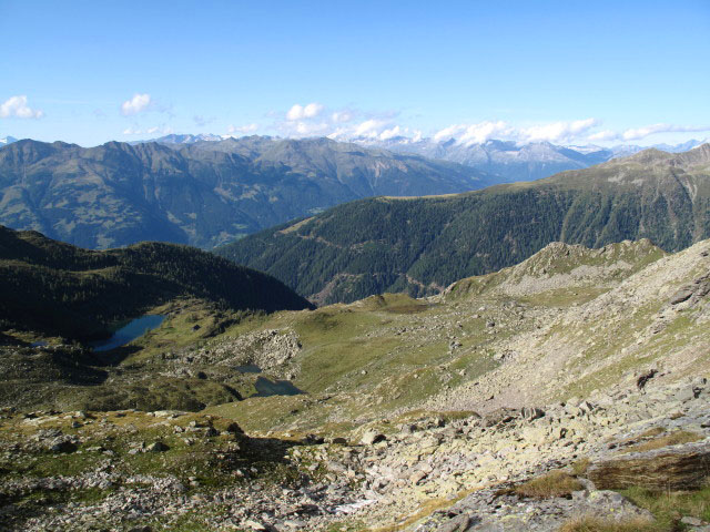 Zechneralm vom Klingentörl aus (30. Aug.)