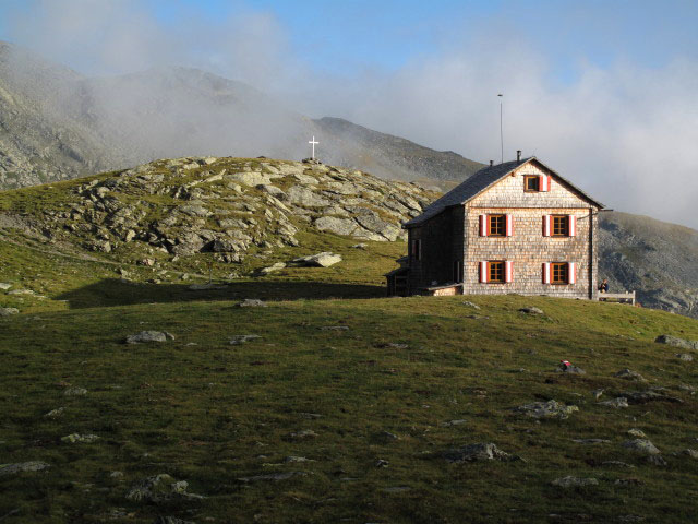 Hugo-Gerbers-H&uuml;tte, 2.347 m (30. Aug.)