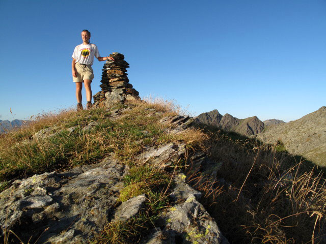 Ich am Roten Beil, 2.497 m (30. Aug.)