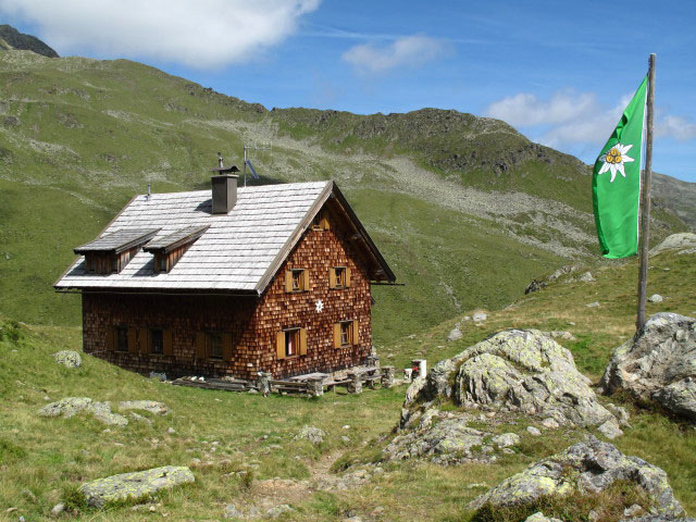 Feldnerh&uuml;tte, 2.186 m (31. Aug.)