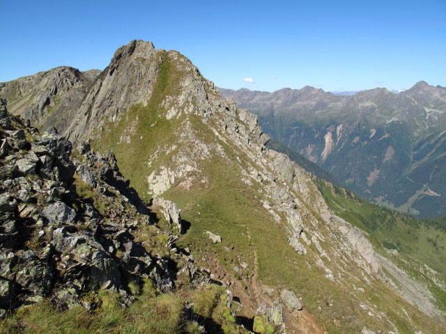 Goldgrubenscharte, 2.448 m (1. Sept.)