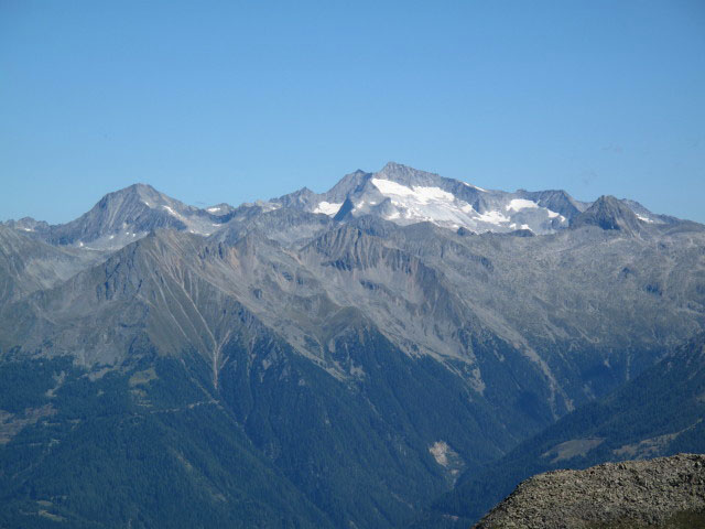 Ankogelgruppe vom Heinrich-Hecht-Weg aus (1. Sept.)