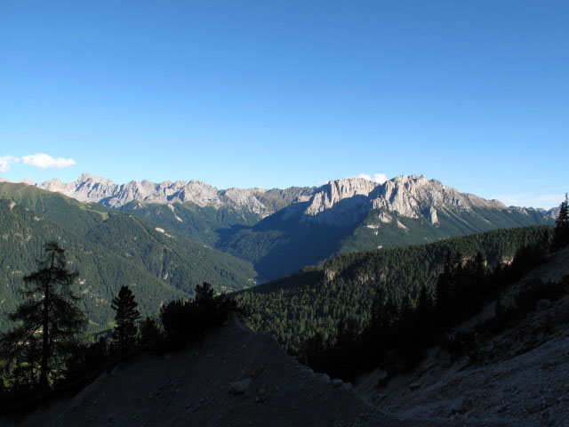 vom Larsec-Weg Richtung S&uuml;dosten