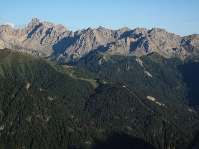 vom Passo delle Scalette Richtung S&uuml;dosten