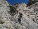 Via Ferrata Sci Club 18: Axel und Andreas