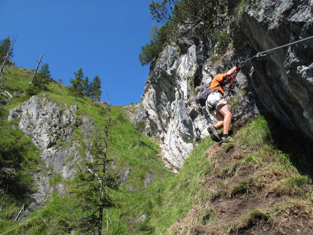Grünstein-Klettersteig: Andreas