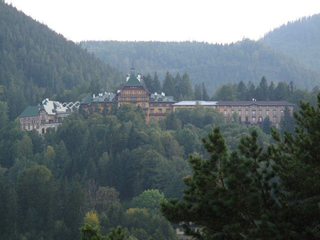 Hotel Südbahn von der Doppelreiterwarte aus (15. Sept.)