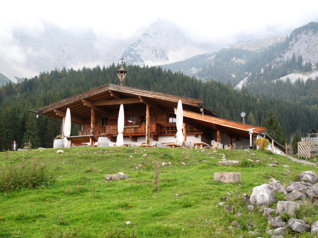 Wochenbrunneralm, 1.085 m (25. Sept.)