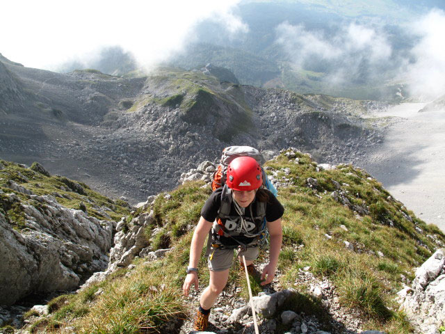 Daniela am Kopft&ouml;rlgrat (26. Sept.)