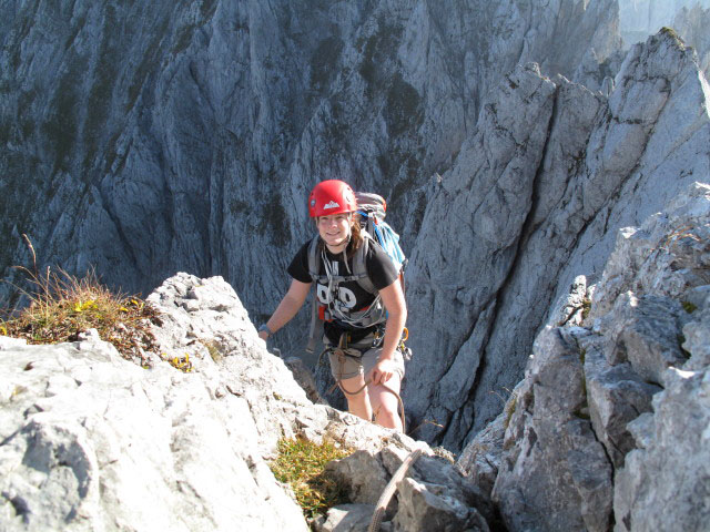 Daniela am Kopft&ouml;rlgrat (26. Sept.)