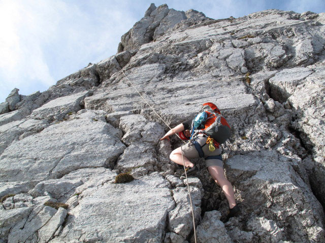 Daniela am Kopft&ouml;rlgrat (26. Sept.)