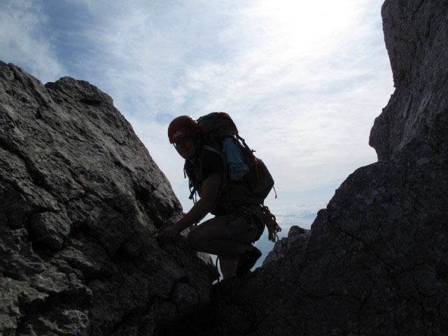 Daniela am Kopft&ouml;rlgrat (26. Sept.)